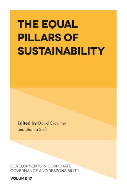 Book cover image for The Equal Pillars of Sustainability ISBN: 9781803820668